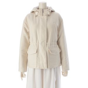 Hermes Cashmere Chene D'angle Hooded Cotton Reversible Coat Outerwear 3e0123da